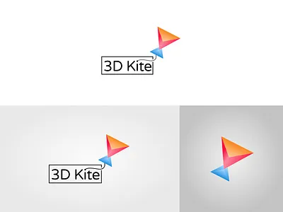 Kite 3d 3d art 3d kite branding colorful kite colorful logo colors design illustration kite kite logo kites logo a day logo designer logo mark logodesign logos logotype