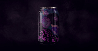 Super Sparkling 2020 agency brand branding concept design hello holographic identity packaging tag visual design visual identity