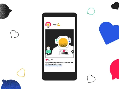 Content Has Changed - 3 2d animation armstrong change character content explainer growth illustrator learning space technology