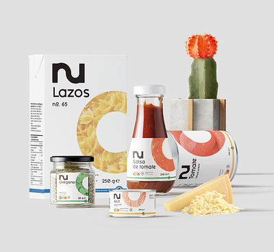 nu pasta dish circular economy circular logo graphic design packaging packaging design sustainable zerowaste