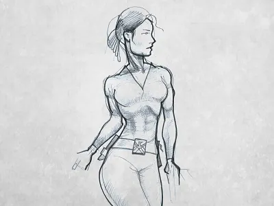 Nat anatomy blackwidow illustration illustrator marvel marvelcomics paper pencil sketch