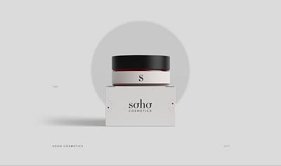 Soho Cosmetics branding design illustration logo ui web website