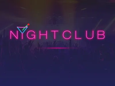 Neon Effect Logo branding design flat icon identity illustration logo logo design logodesign minimal neon colors neon light neon logo neon sign typography vector