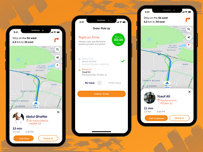 Tracking Features fooddelivery foodordering livetracking uiux