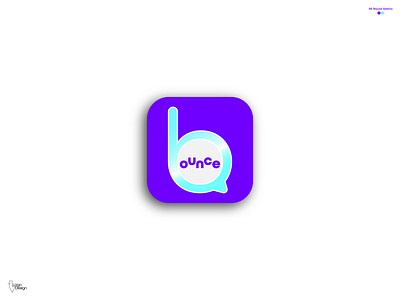 Social Media Logo | Day 34. app app design app icon bounce brand brand design branding daily logo challenge dailylogo dailylogochallenge design dlc logo logo design logodesign social social app social media social media design socialmedia