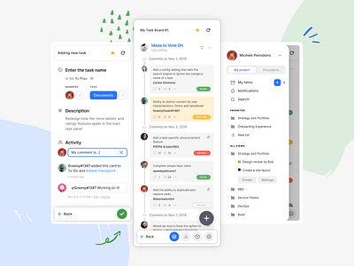 Figma kanban template for mobile app min android app drawer figma ios kanban kit menu mobile project management sidebar templates ui ux