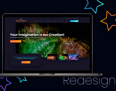 Website Redesign | Sense effect web design website redesign