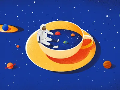 Eating Space concept conceptual design eat editorial food graphic illustration magazine nasa picame space