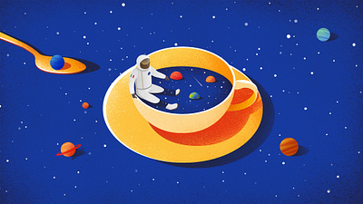 Eating Space concept conceptual design eat editorial food graphic illustration magazine nasa picame space