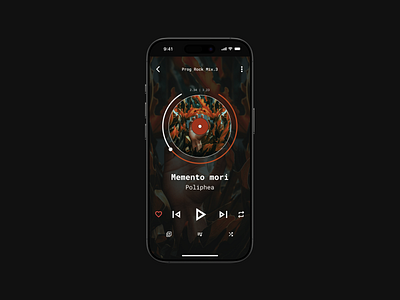 Music App UI app design mobile mobile design music app ui