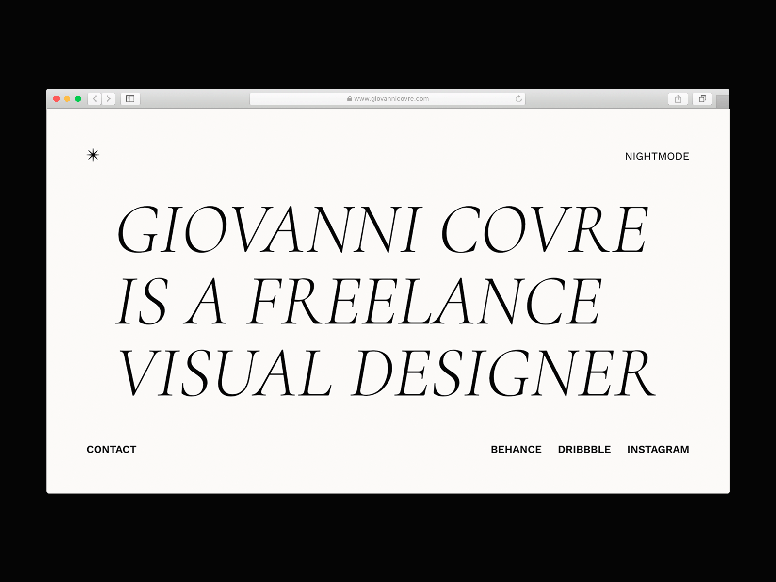 Personal Website 2.0 brutalism brutalist brutalist website dark theme darkmode day mode garamond google fonts lightmode minimal minimalist website one page website simple clean interface simple website single page website type typogaphy web design webdesign work sans