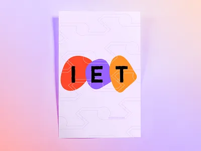 Poster TwoHundredFortyOne: iet abstract design illustrator cc poster poster challenge