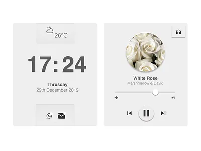 Neumorphic watch face adobe art branding branding design design identity illustration shots ui ux vector