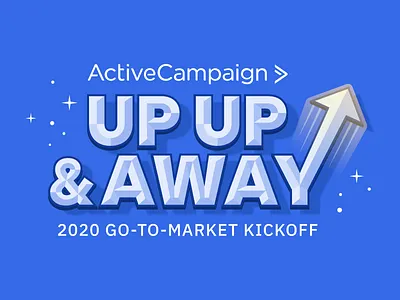 2020 Kickoff Branding beveled branding branding design dimensional type events icon identity lockup logo marketing poster sales space stars swag tech typography wordmark