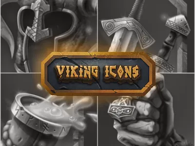 Viking [Icons Set] digital illustration game art game asset game icon game icons icon artwork icon design