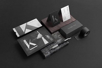 Branding // Koruna black branding dark design high end logo minimal minimalistic sleek sophisitcated