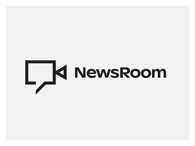 Newsroom Identity Concept 4 advertising agency brand content identity logo news newsroom production room social studio the variable video