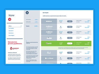 Shot: Payment via Credit Card ui ux