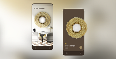 Mirror E-commerce App app app store concept design ios minimal mirror ui