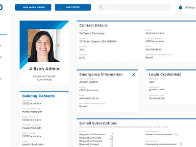 Daily UI Day 7: Settings commercial real estate dashboard dashboard design design figma real estate tenant tenant portal
