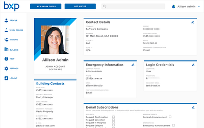 Daily UI Day 7: Settings commercial real estate dashboard dashboard design design figma real estate tenant tenant portal