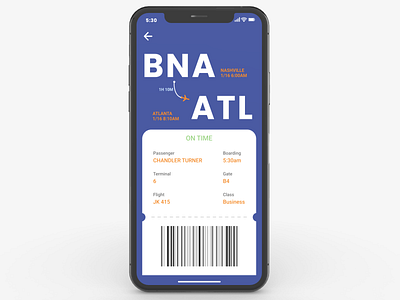 Boarding Pass // Daily UI 24 boarding pass branding dailyui design figma illustration minimal ui ux vector website