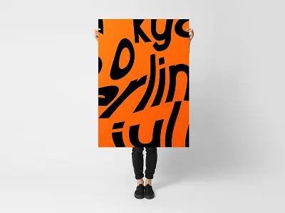 Maus Sans Pt 2 font poster typeface typhography