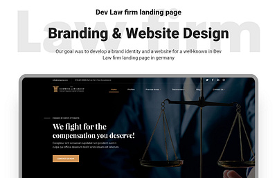 Dev Law Firm Landing Page UPcomming Freebie accountant adviser advocate barrister branding business consultant counsel design devdesign download finance freebie justice law law firm lawyer legal psd xd