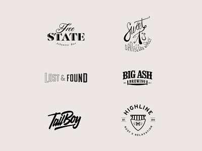 Beyond Studios - Bar + Restaurant Logos bar bar logo branding brewery brewery branding brewery logo design identity logo logo design logos logotype restaurant restaurant logo