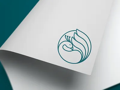 Bajia's Peacock Logo brand design brand identity branding branding design circle circle logo illustration illustrator logo logo design mark peacock vector
