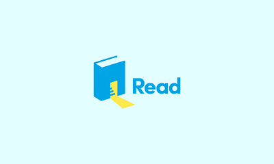 Read book door home logo