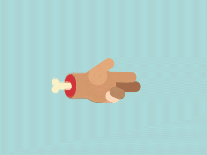 Finger Gun. Bang Bang! adobe after effects animation bang denver design designer expressions finger gun gif graphic design gun hand illustration illustrator limbs minimal motion design motion graphics vector