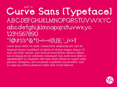 Curve Sans [Typeface] adobe illustrator design digital font graphic design type type design typeface typeface design typography