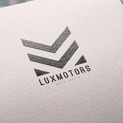 Luxmotors Logo Branding branding branding design collin media design illustration logo logodesign swiss