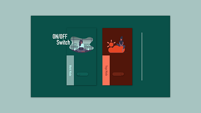 On/Off Switch UI adobe xd dailyui minimal mockup prototype sketchapp ui ux ui ux ui designer ux ui mockup