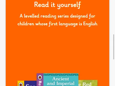 Ladybird Education website redesign (mobile) responsive design web design