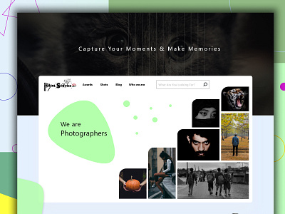 Website UI - Photography design graphic design illustration interaction interface interface design photography photography website templete ui ux web web design web design web interface web templete webdesign website website design
