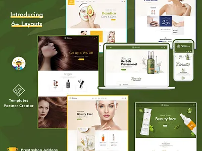 Beautico – Beauty & Cosmetics – eCommerce Responsive Theme beautico opencart prestashop templatetrip women woocommerce wordpress