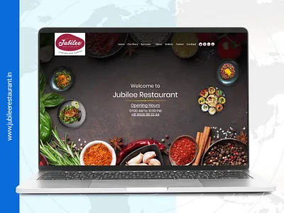 Jubilee Restaurant branding design graphic design kerala webdesign webdesigner webdevelopment website