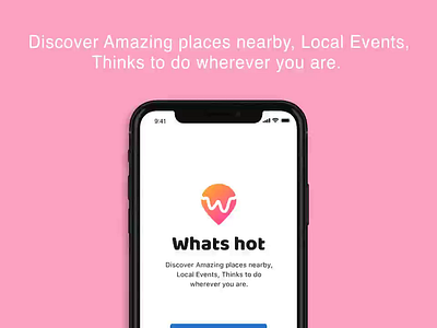 Whatshot App - Your Daily Guide #2 animation app branding design flat interface mobile shopping ui ux