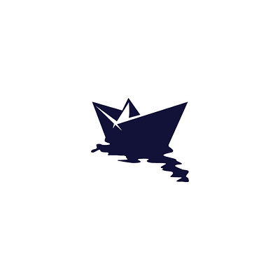 Paper Boat Logo boat boat logo buy buy logo logo logos marine negative paper paper boat paper ship paper ship logo sale sales sea ship ship logo space water white