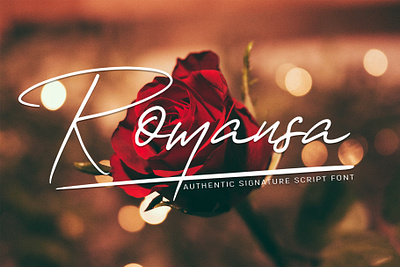 Romansa script font font font awesome font design fonts fonts collection lettering script font script lettering typography