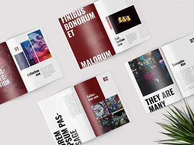 Graffiti – Pop Art Lookbook Magazine a4 apparel brochure catalogue clothing logbook magazine mode models popart promotion tmint tmintco