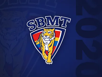St Bede's Mentone Tigers FC Rebrand branding design football illustrator local logo sports branding