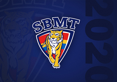 St Bede's Mentone Tigers FC Rebrand branding design football illustrator local logo sports branding
