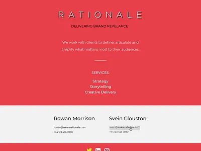 Coming soon - We are rationale bold bold colors coming soon coming soon page landing page landing page concept landing page design