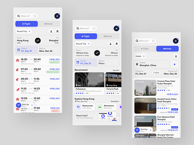 Travel Concept Application app behance concept design flight flight booking flights hotel sketch travel travel app