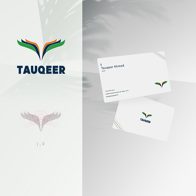 TAUQEER golden ratio graphic design graphic design logo
