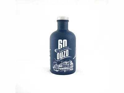 Greek Ouzo bottle branding logo ouzo packaging spirit
