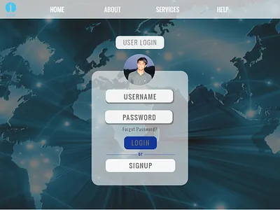 UX LogIn Template beautiful design eye catching professional ui uiux unique ux uxdesign